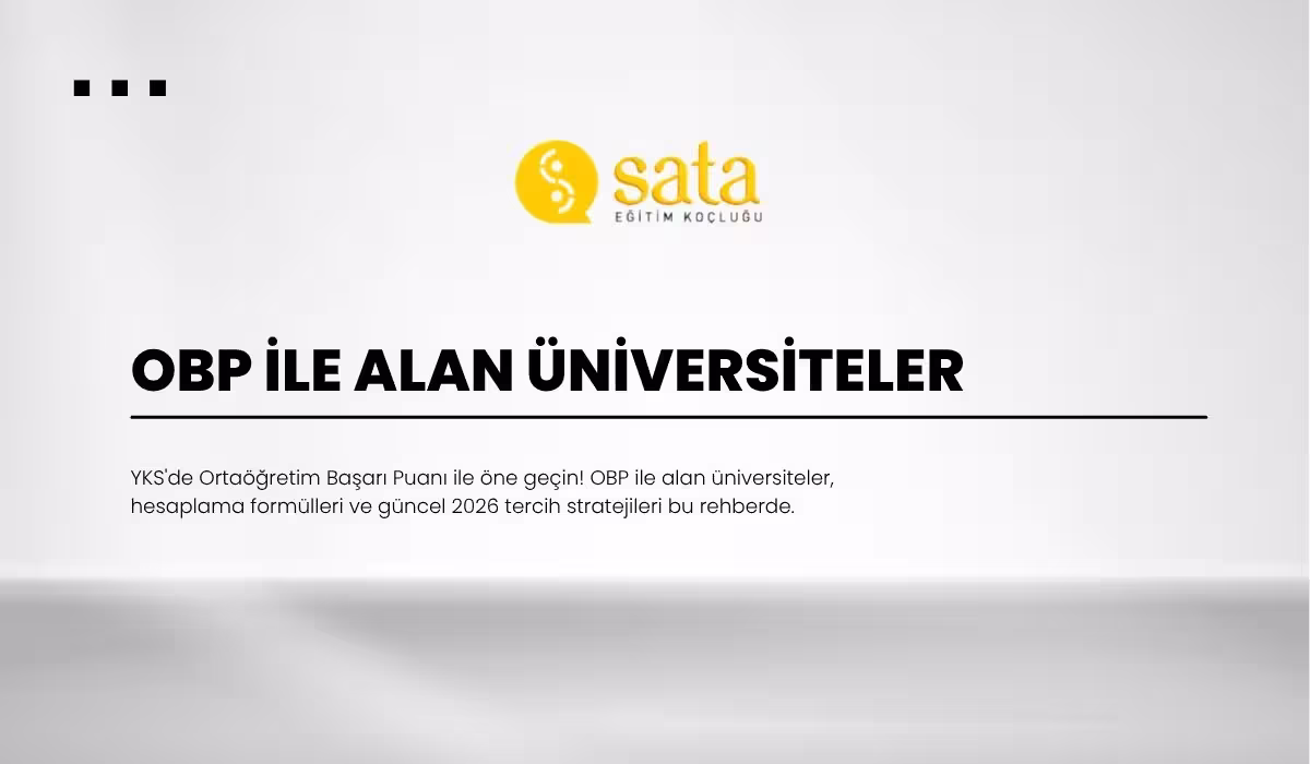 OBP ile Alan Üniversiteler